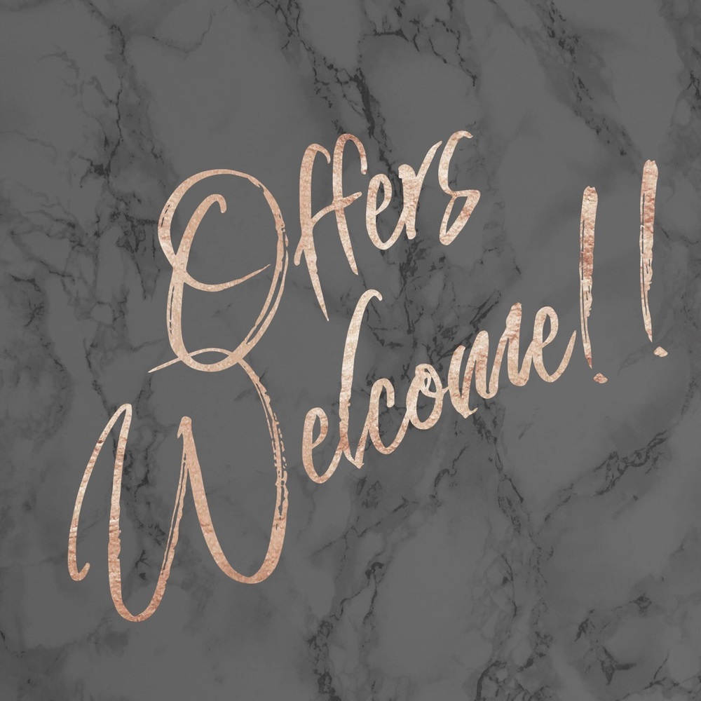 Offers Always Welcome!!